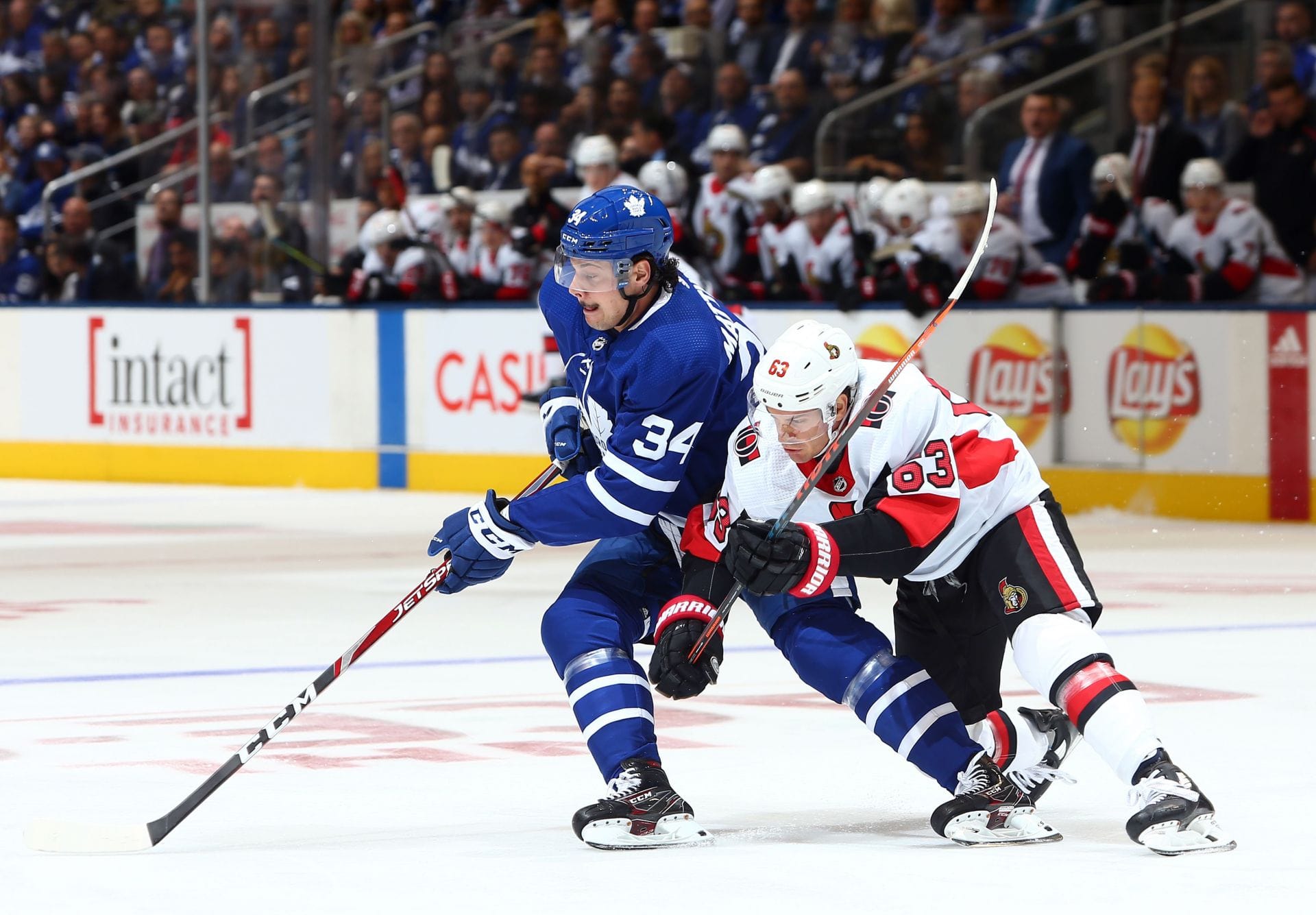 Auston Matthews & Mitch Marner congratulate ex-Maple Leafs teammate on "unforgettable full-circle moment"