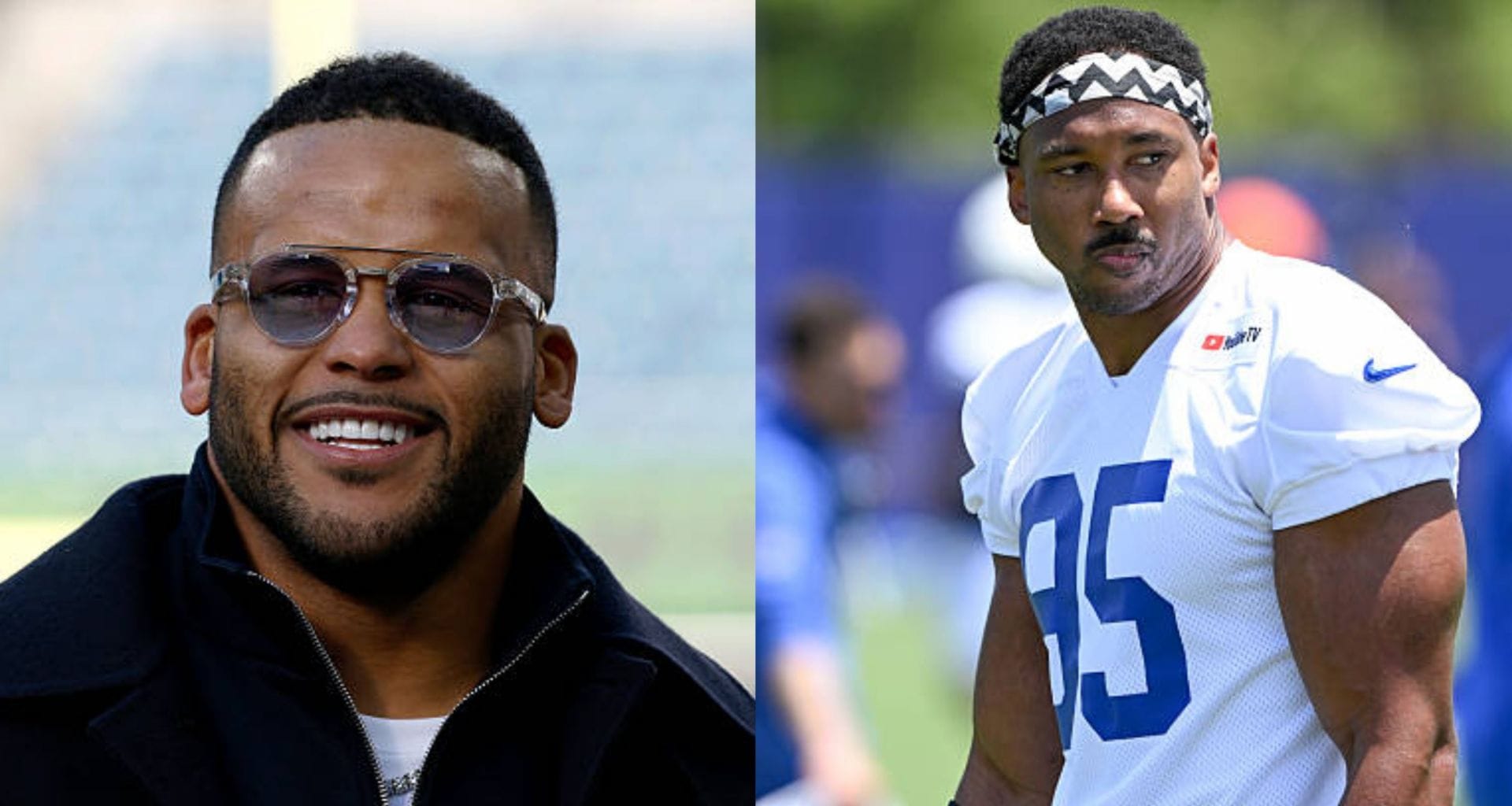 Aaron Donald pairing up with Myles Garrett triggers 2x Super Bowl champ as Rams legend fuels comeback rumors