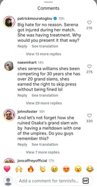 Patrick Mouratoglou sobre as críticas de Serena Williams