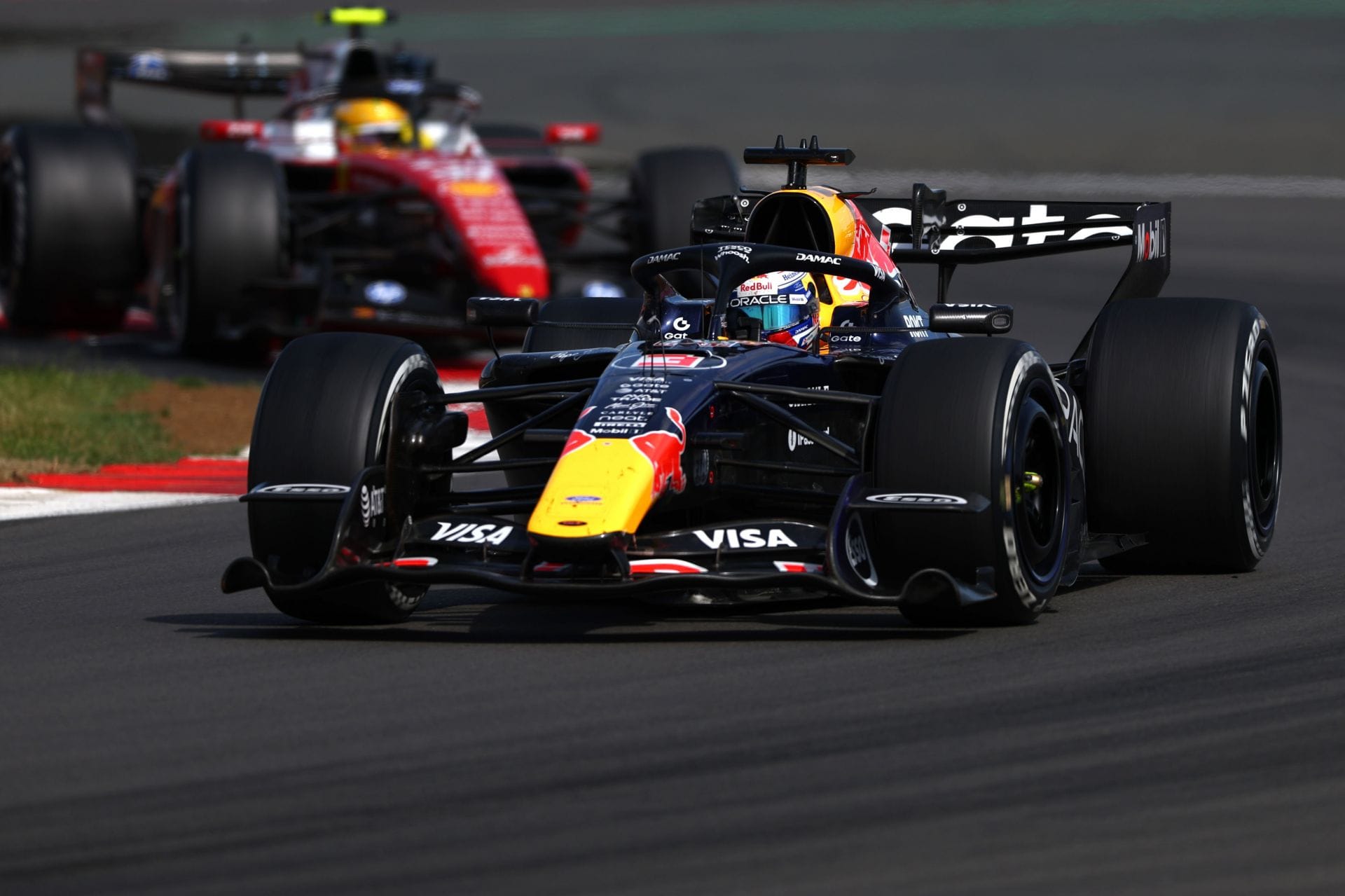 Max Verstappen no Grande Prêmio da Inglaterra - Fonte: Getty