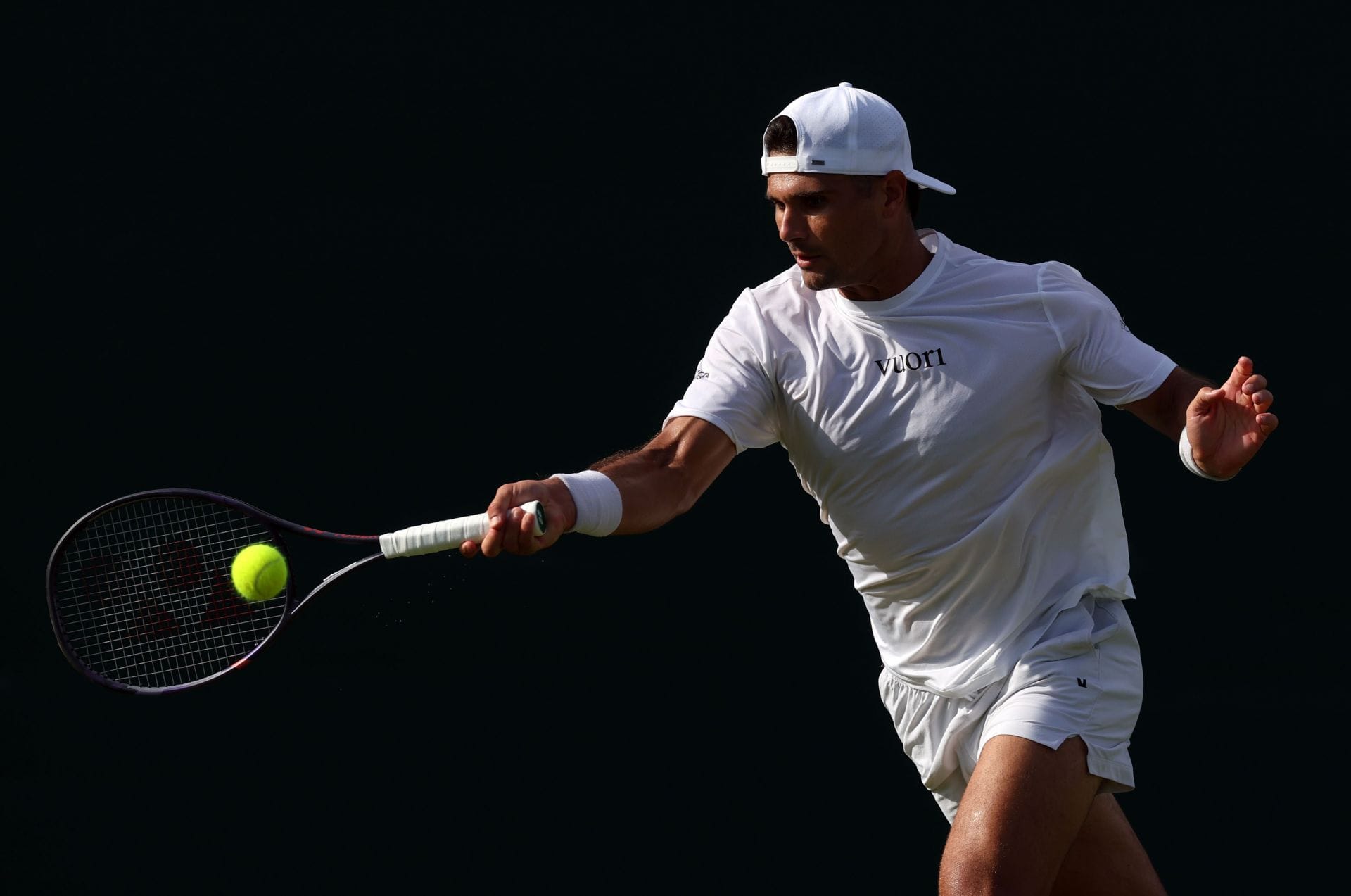 Marcos Giron em Wimbledon 2026. (Fonte: Getty)
