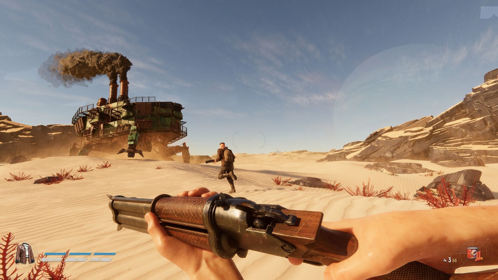 Como um jogo de acesso antecipado, Sand ainda tem alguns caminhos a percorrer (Imagem via tinyBuild)