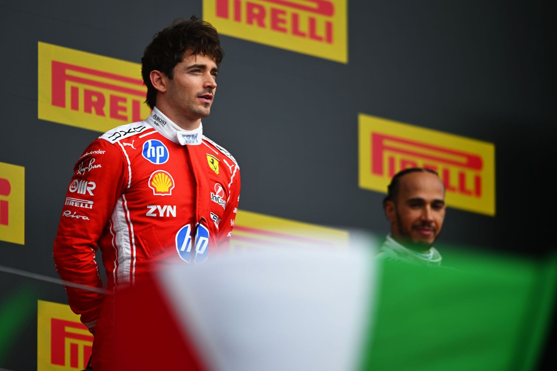 Charles Leclerc no GP da Inglaterra - Fonte: Getty