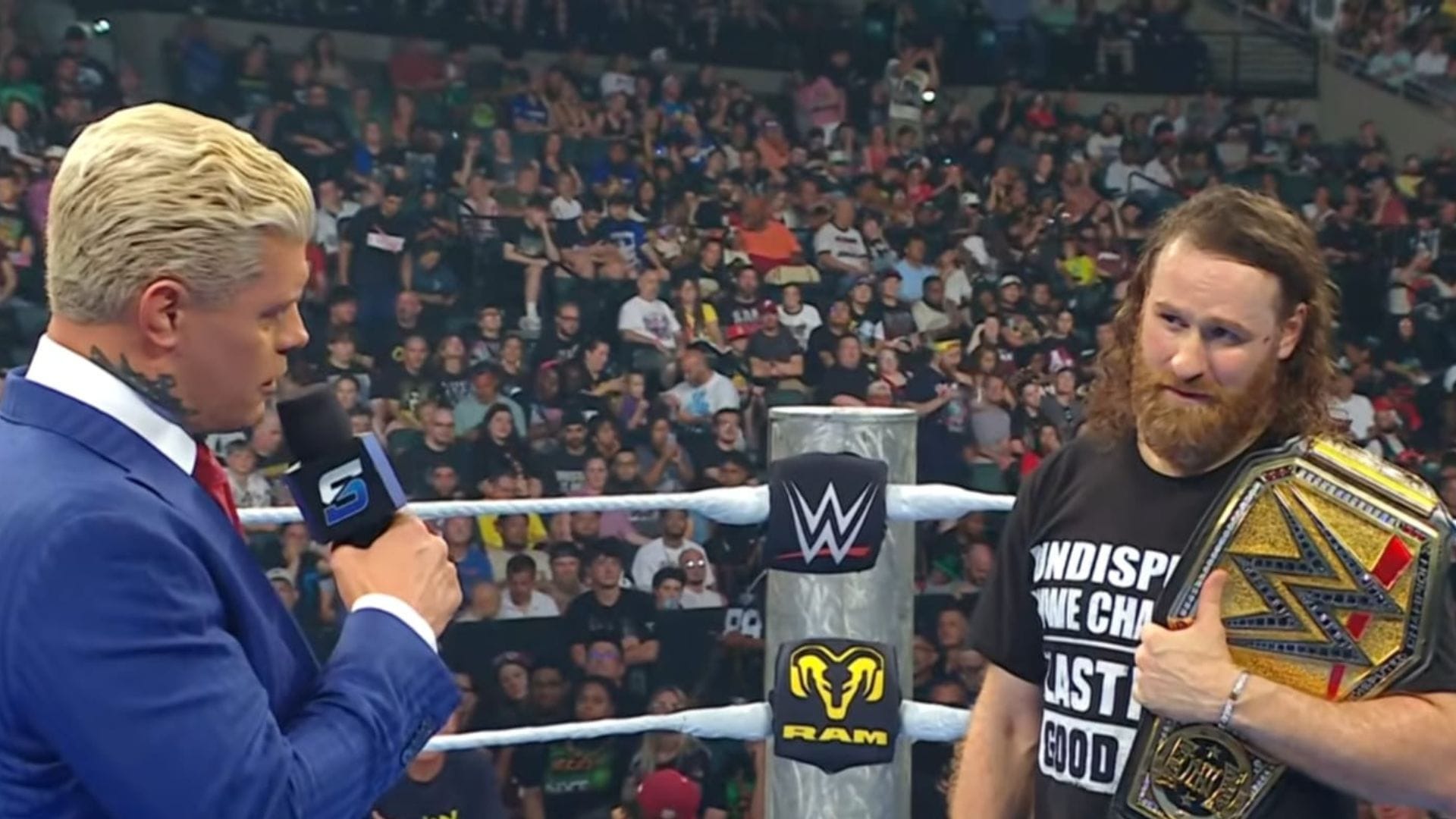 Potential spoiler on Cody Rhodes and Sami Zayn's match for the Undisputed Title on next week's RAW