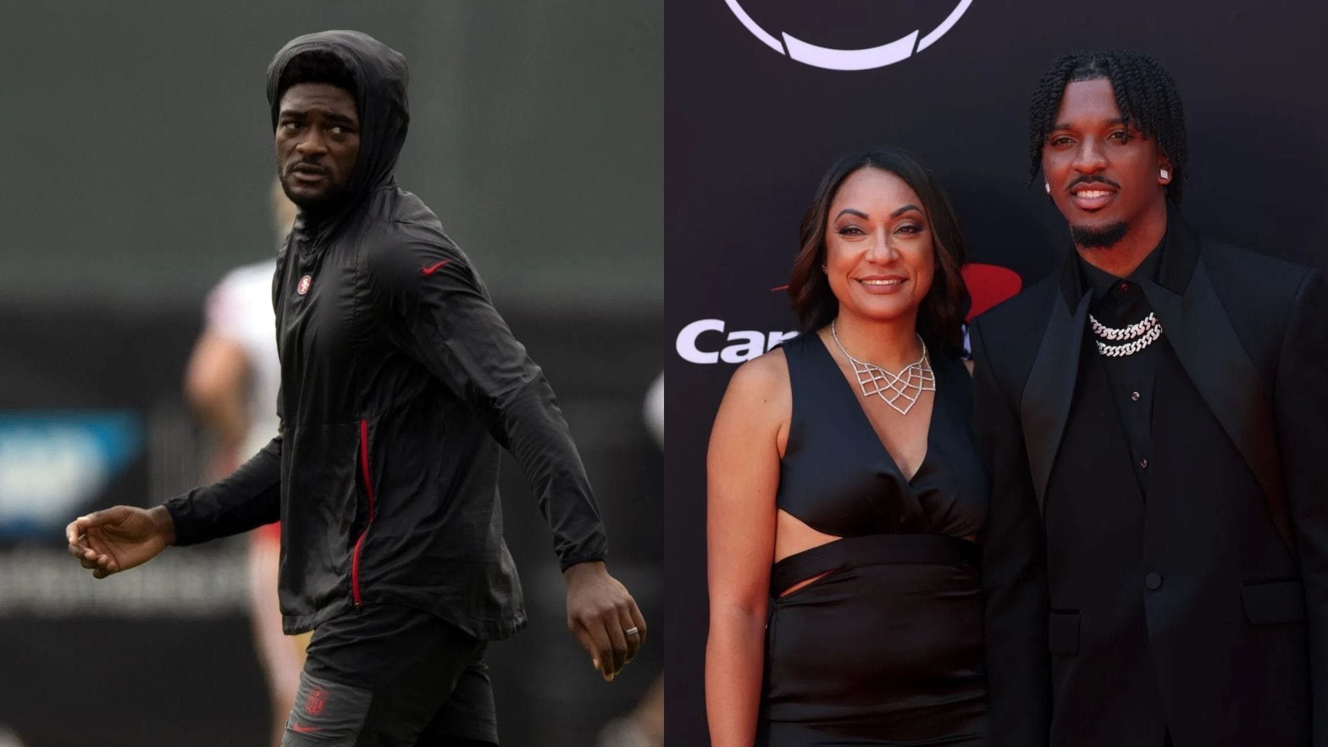 "His career over," "He’ll never see locker room ever again": NFL fans react as Brandon Aiyuk drags Jayden Daniels' mother in beef with 49ers