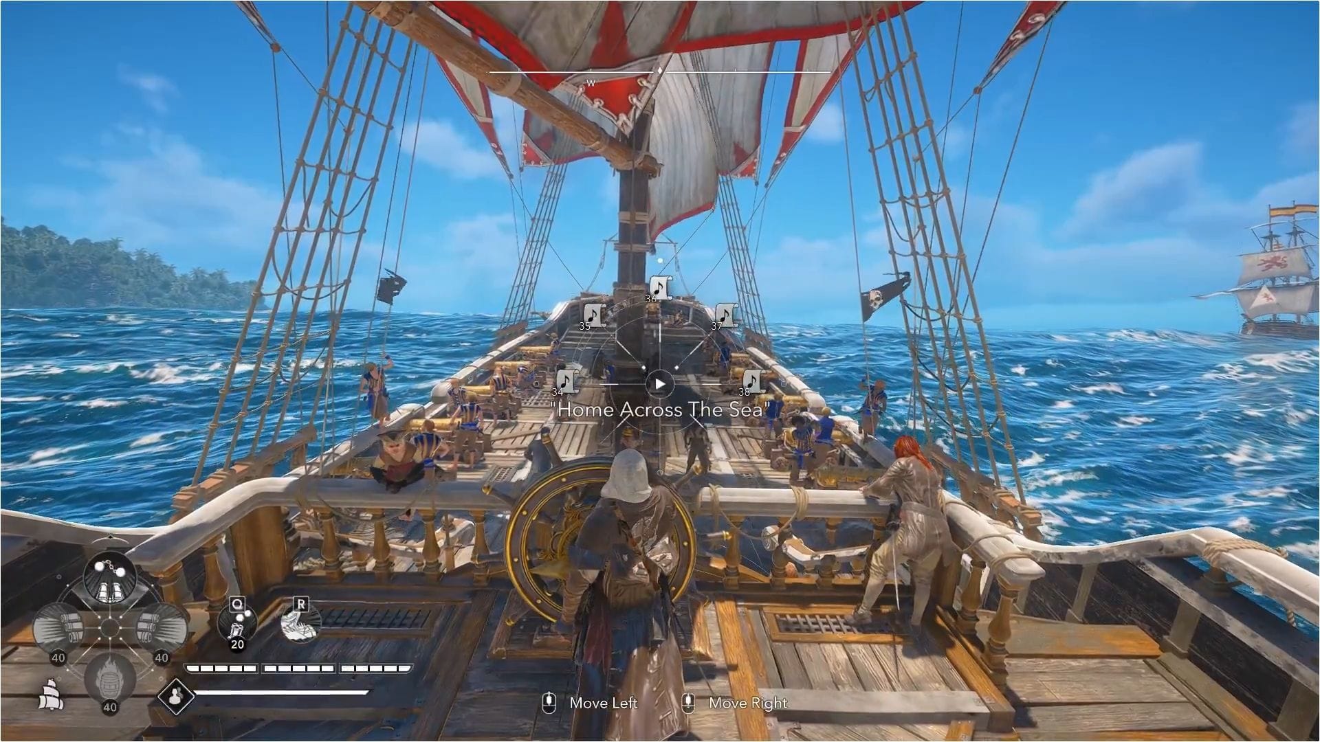 How to get Home Across the Sea sea shanty in Assassin's Creed Black Flag Resynced