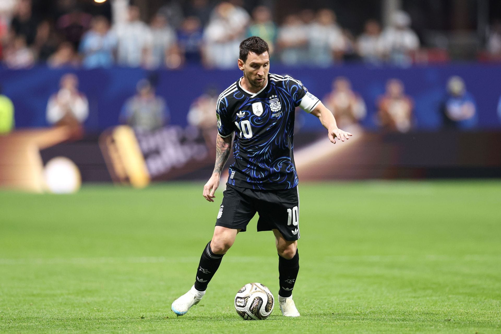 "I never wanted to compare myself to him" - Lionel Messi dedicates FIFA World Cup semifinal win over England to Argentina legend