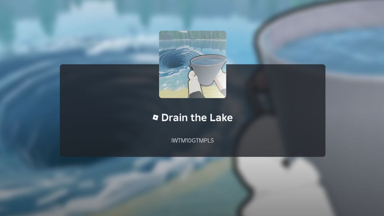 When is the next Drain the Lake update? (Update 1)