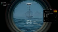 Target a schooner to attack (Image via Sportskeeda Gaming || Ubisoft)
