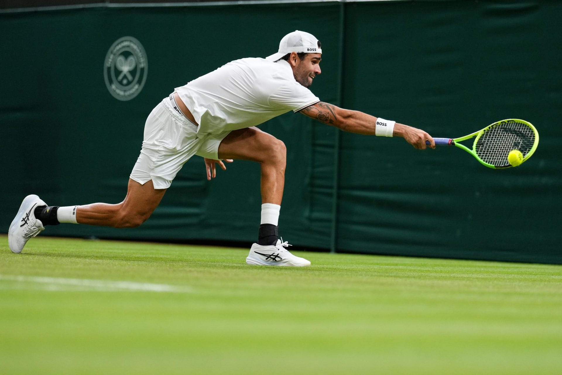 Berrettini em Wimbledon 2026 (fonte da imagem: Getty)