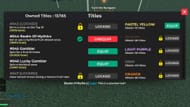 Titles can be accessed from Yumi the Navigator NPC (Image via Roblox)