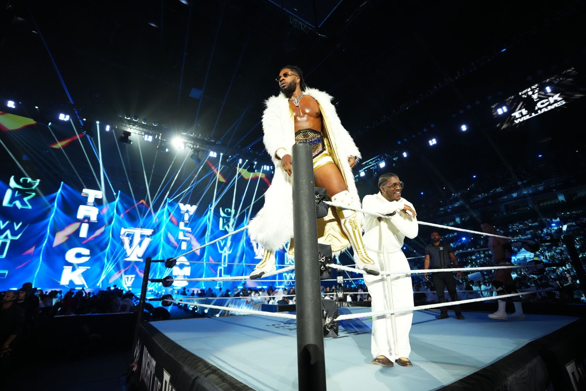 61-year-old WWE legend answers Trick Williams' SummerSlam challenge