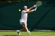Stefanos Tsitsipas em Wimbledon 2026. (Fonte: Getty)