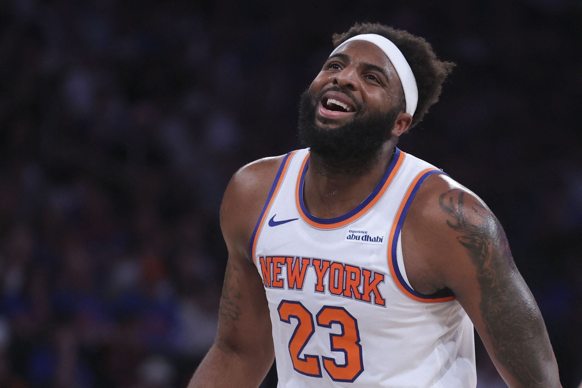 Mitchell Robinson Tells Josh Hart to 'F* Off' During Back-and-Forth With Celtics Fan as True Knicks Feelings Emerge