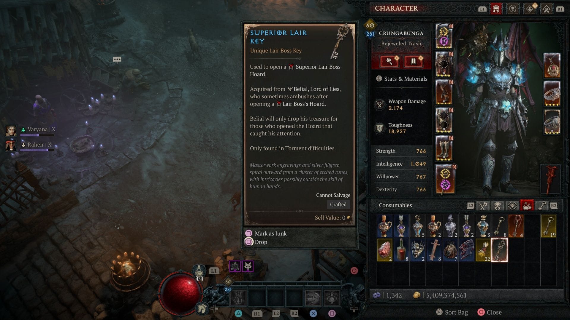 Diablo 4 Superior Lair Key farming guide (Season 14)