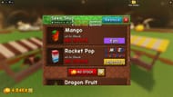 A Rocket Shop pode ser adquirida na Seed Shop (Imagem via Roblox)