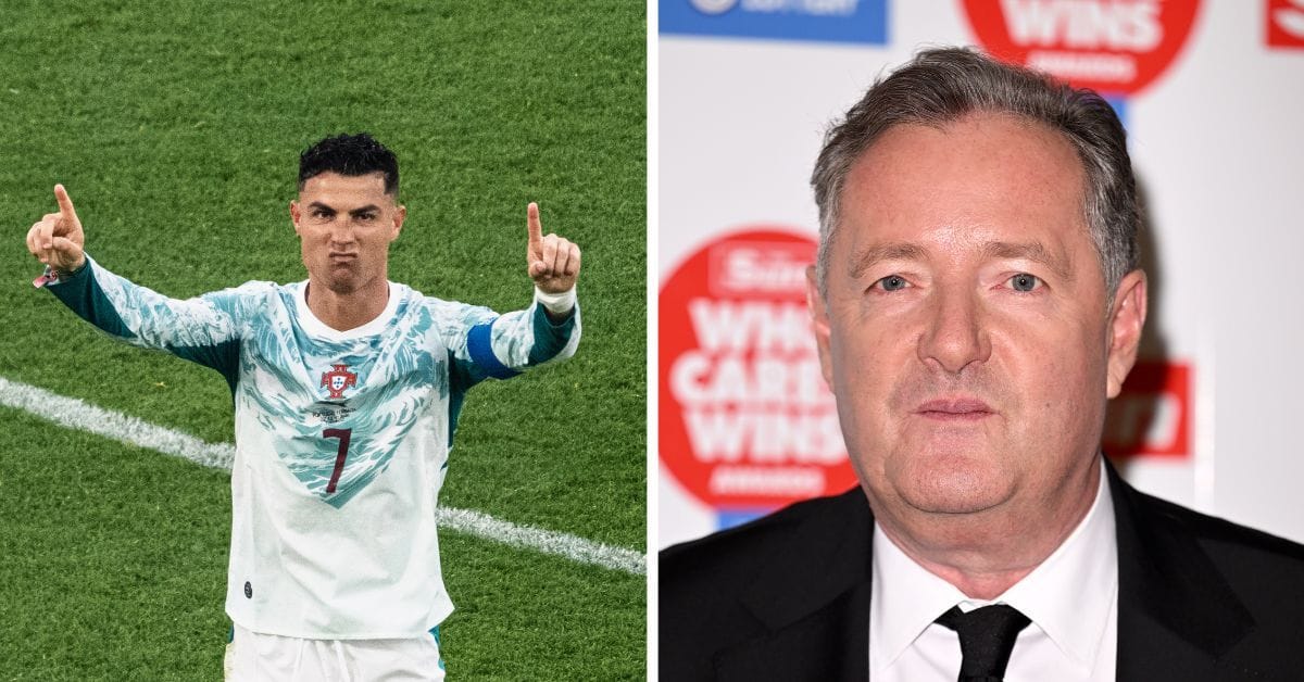 “They’re still saying he should do more. Pathetic” - Piers Morgan launches attack on BBC commentators for Cristiano Ronaldo slander