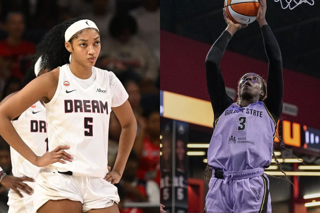 "Acting like she got shot" - WNBA Fans Explode As Angel Reese Draws Controversial Foul After Laeticia Amihere's Flopping Antics