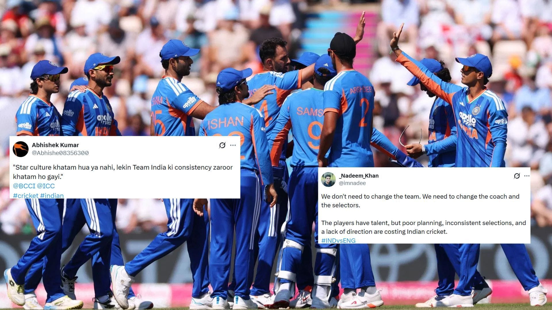 "Absolute garbage strategy" - Fans frustrated as India suffer another heavy defeat in ENG vs IND 2026 5th T20 to lose No. 1 ranking