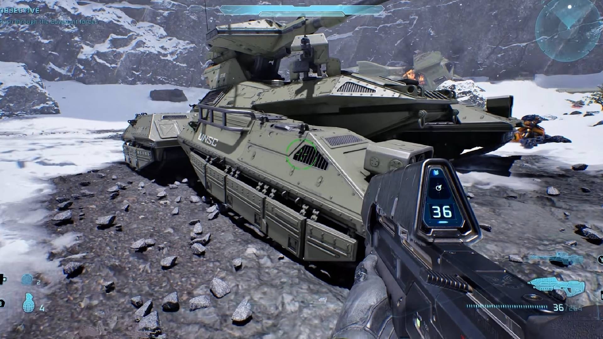 Scorpion is a two-seated battle tank (Image via Xbox Game Studios || YouTube@BlueThunderGaming)