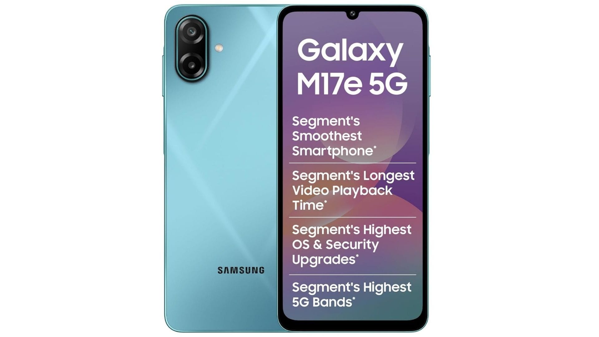 Samsung Galaxy M17e (Image via Samsung)