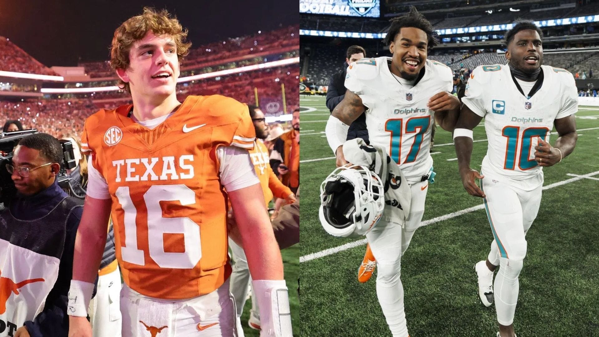 “They might go 0-17” “Tank for Arch Manning”: Fans mock Dolphins' depth chart for 2026 NFL season after Tyreek Hill, Jaylen Waddle exit