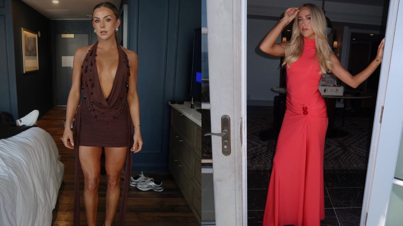 Haley Cavinder posing in bikini on sundeck triggers Brittany Mahomes' 2-word hype response