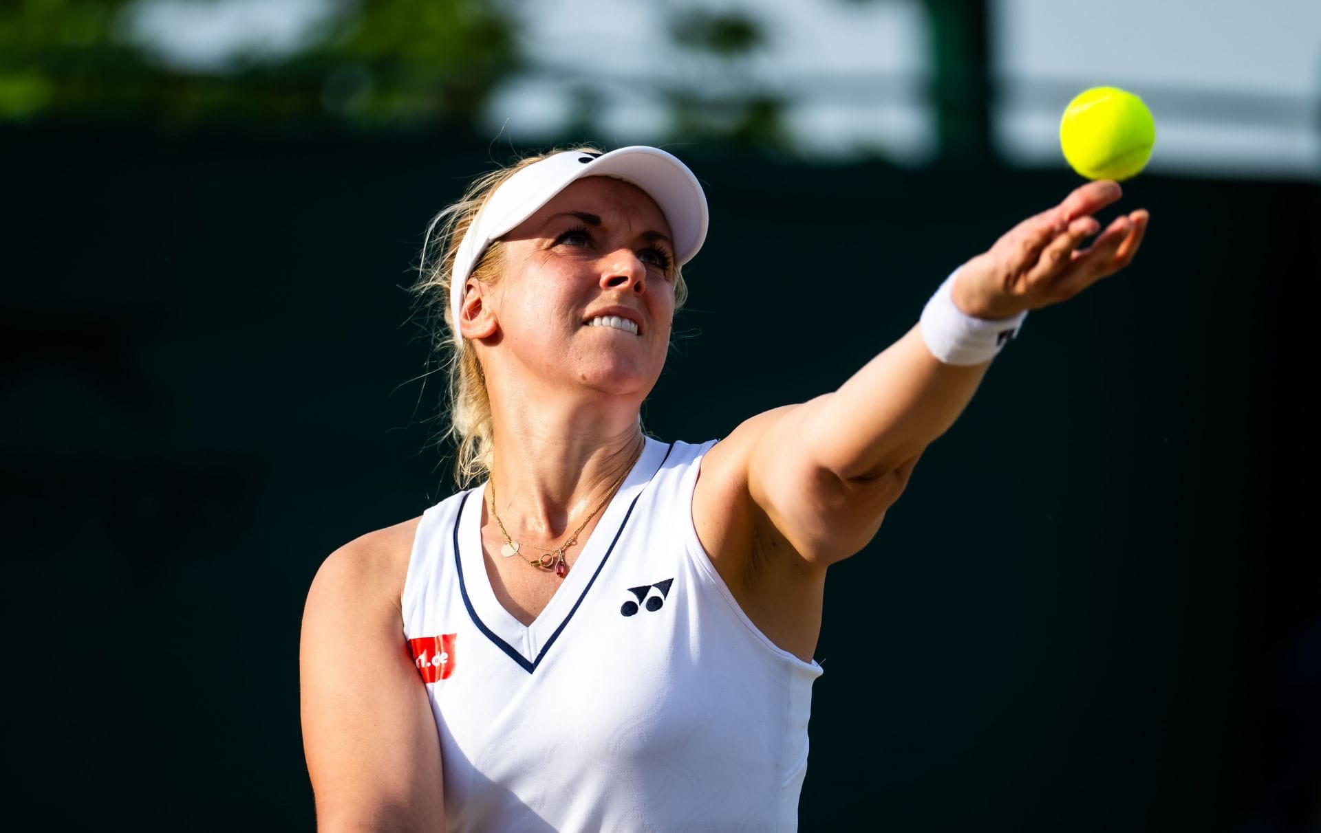 Sabine Lisicki of Germany during the Wimbledon 2026 in London, England (Photo by Getty Images)