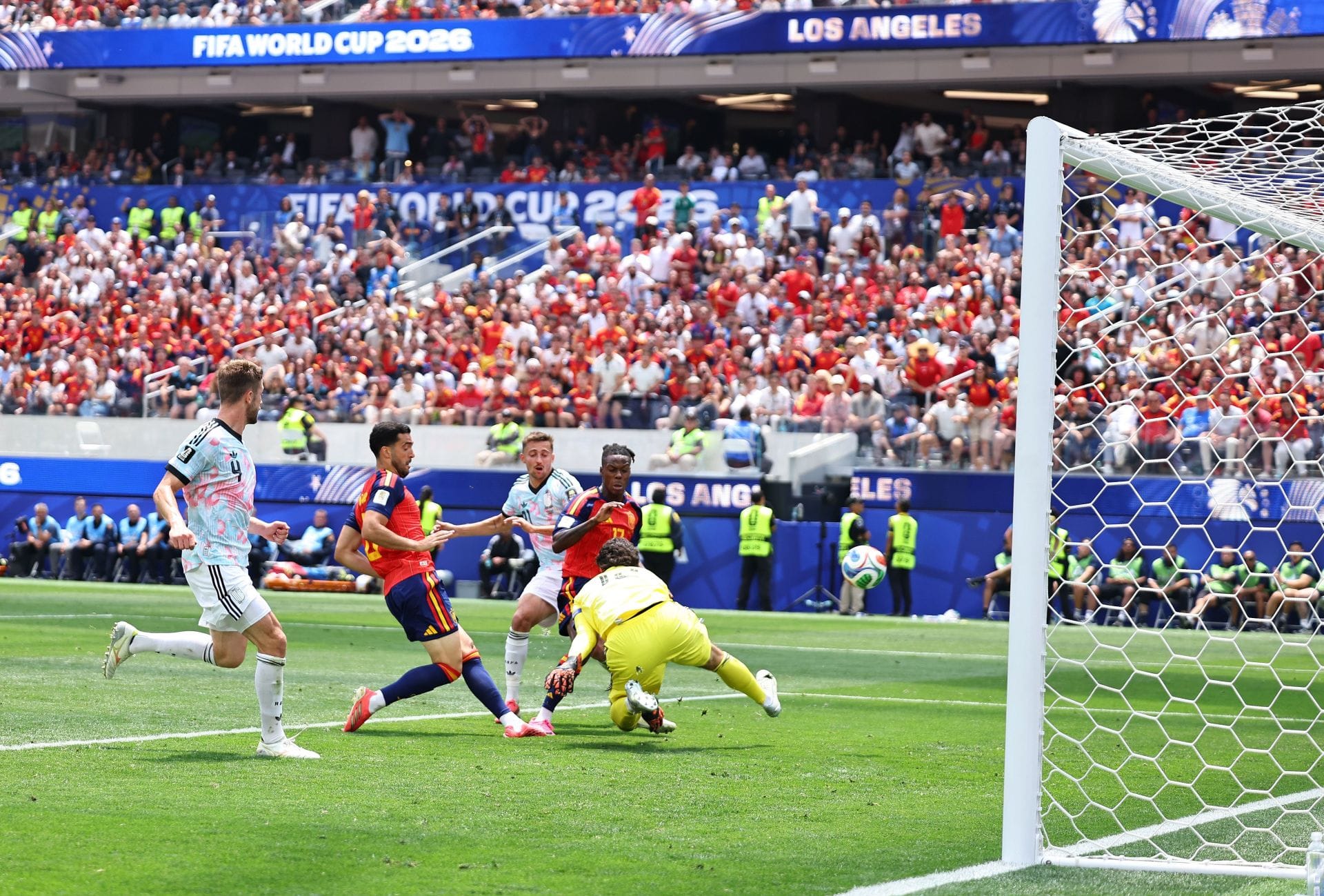 Spain 2-1 Belgium: La Roja Player Ratings as Merino takes advantage of Lammens error to secure semi-final berth | 2026 FIFA World Cup