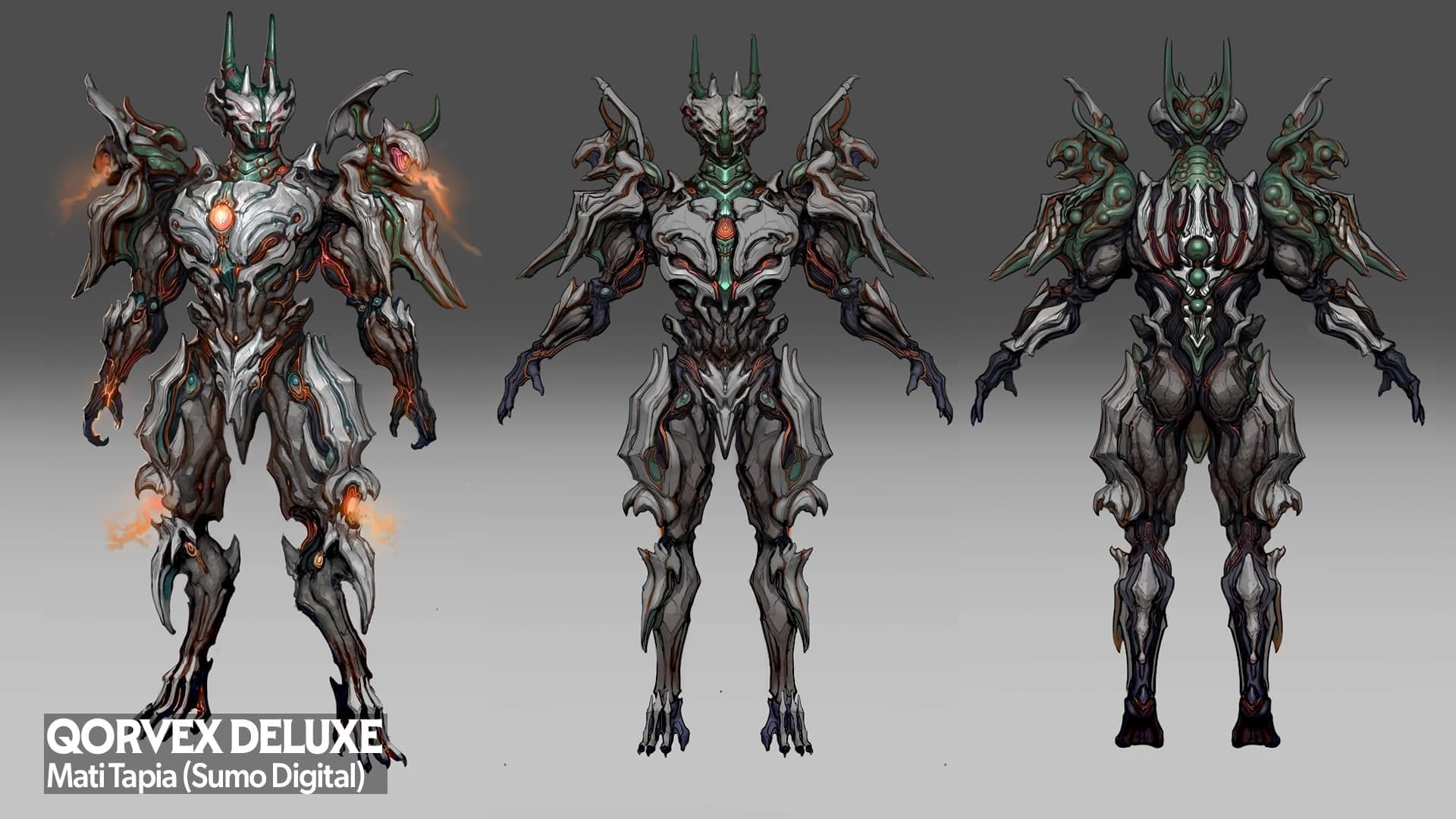 Qorvex Deluxe concept art (Image via Digtial Extremes)