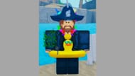 Captain Conch NPC (Image via Roblox || Fischipedia)