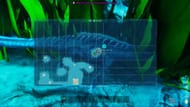 Localização do X-Mosasaurus (imagem via Studio Wildcard)