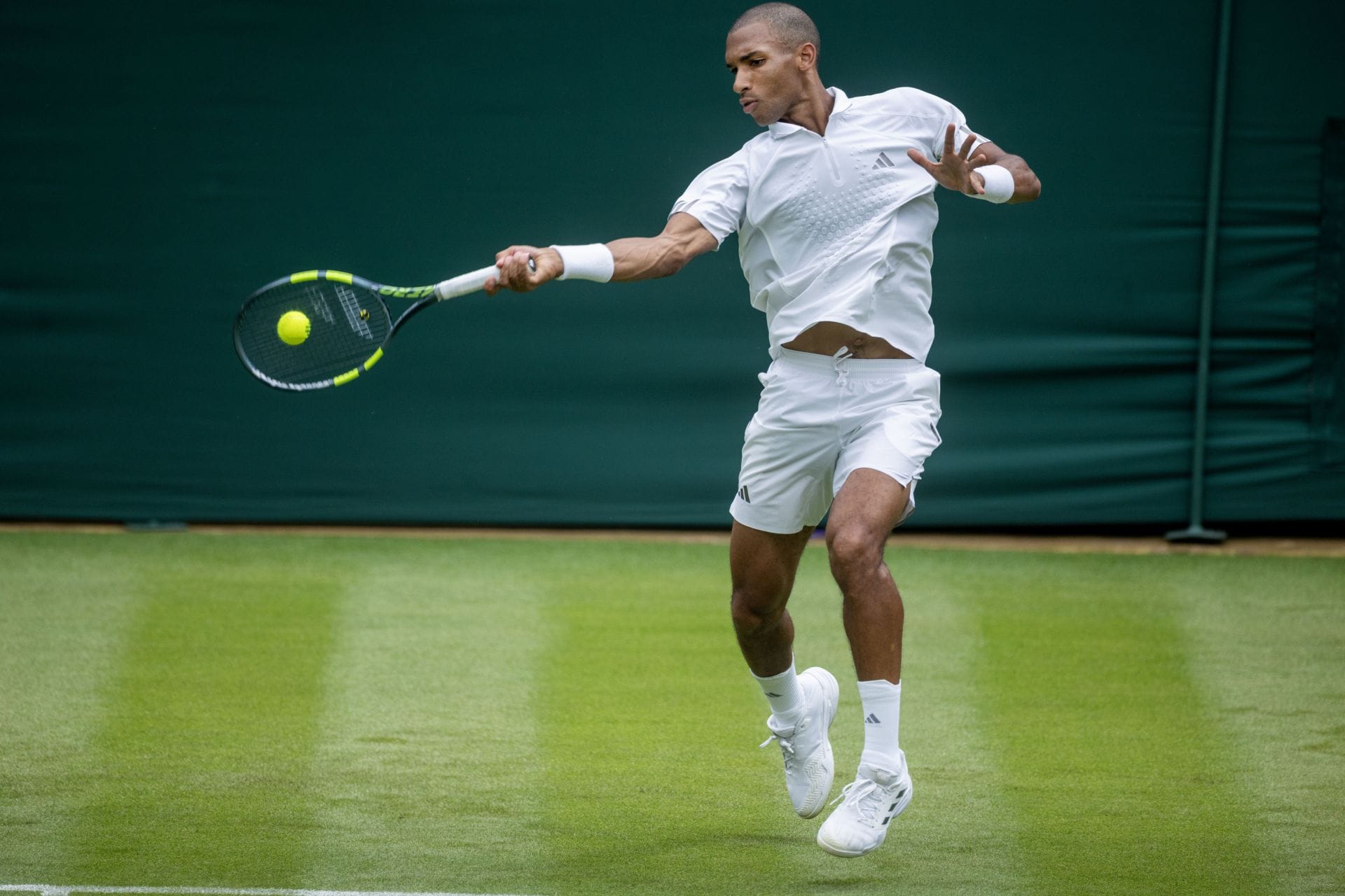 Auger-Aliassime em Wimbledon 2026 (fonte da imagem: Getty)