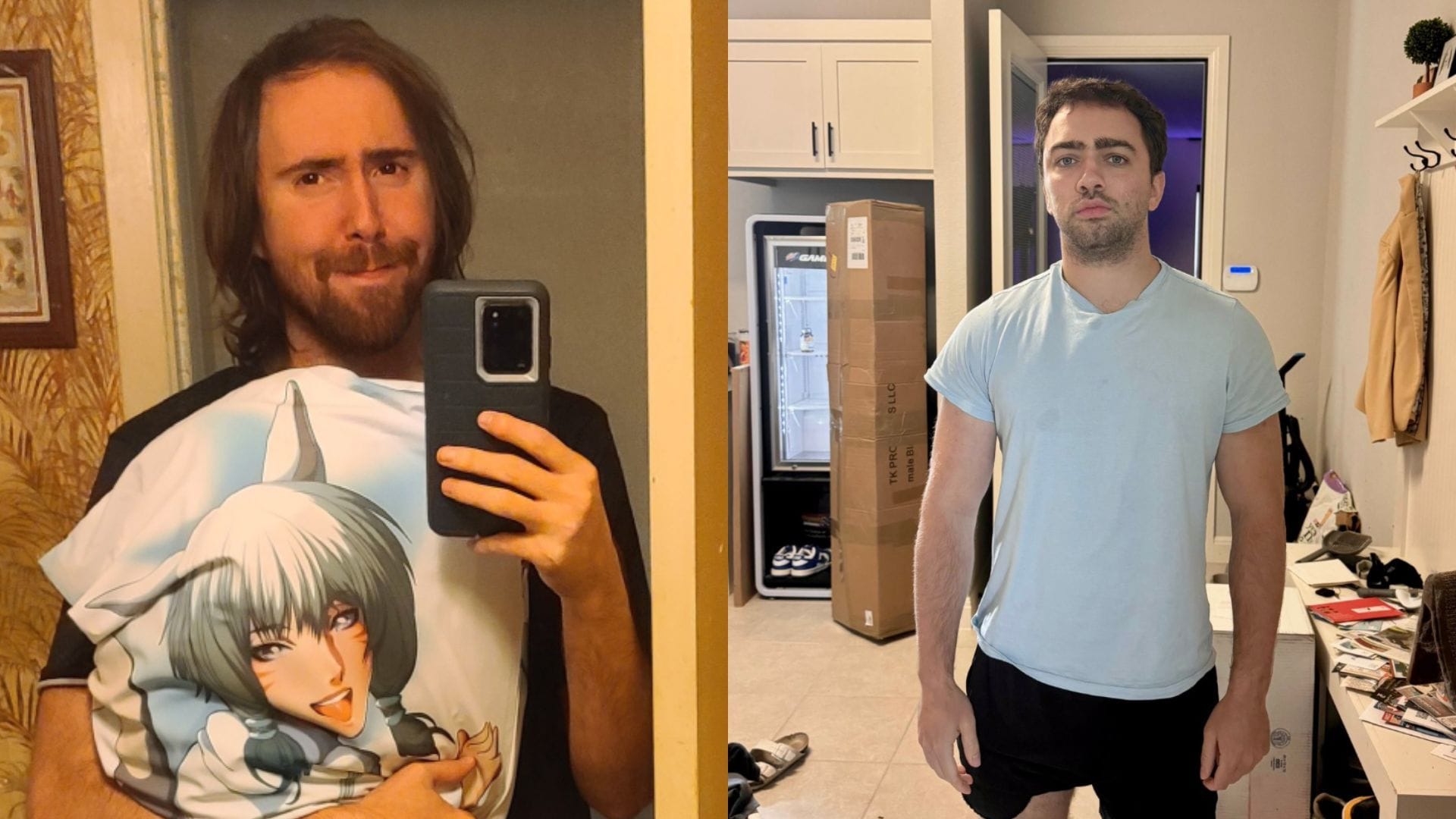 Asmongold issues statement after Mizkif leaks DMs showing his alleged racist message during conversation with Emiru