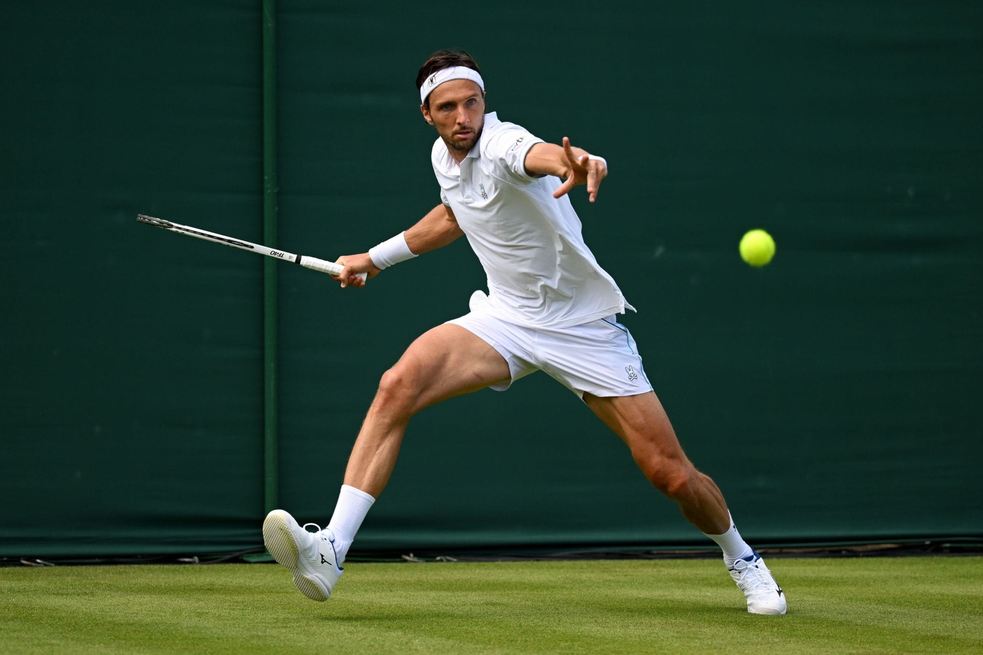 Arthur Rinderknech em Wimbledon 2026. (Fonte: Getty)