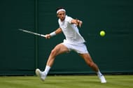 Arthur Rinderknech em Wimbledon 2026. (Fonte: Getty)