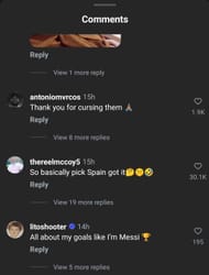 Some commenters think the rapper's support might just be a curse on Argentina