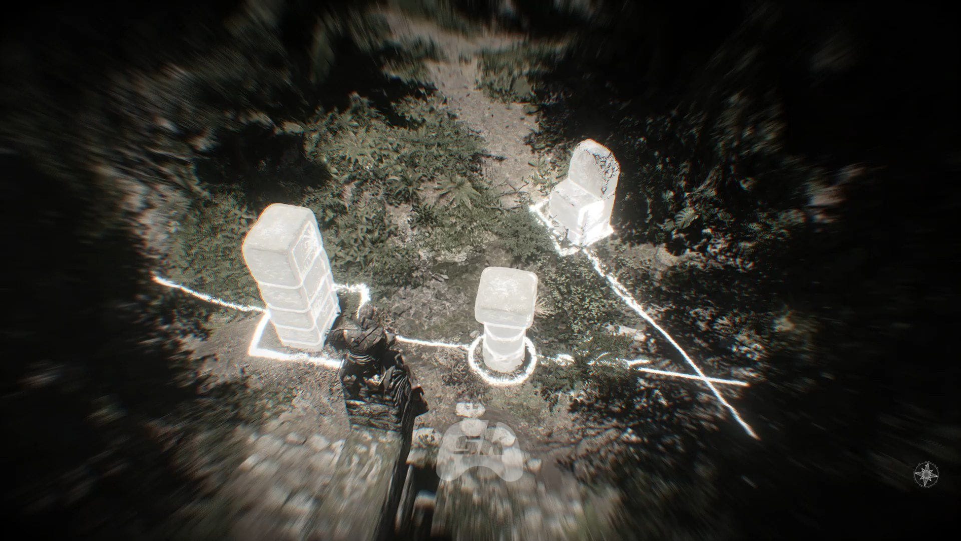 Great Inagua Mayan stelae solution (Image via Sportskeeda Gaming || Ubisoft)