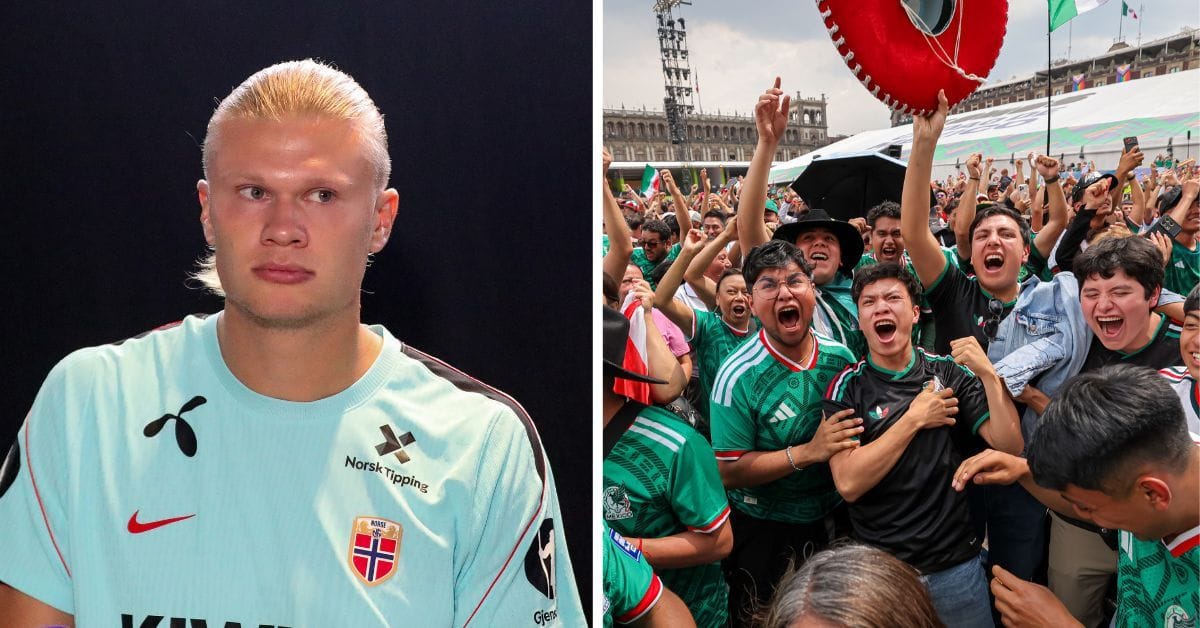 Erling Haaland responds with 3-word question after Mexico fans urge him to take revenge on England in FIFA World Cup quarter-final clash