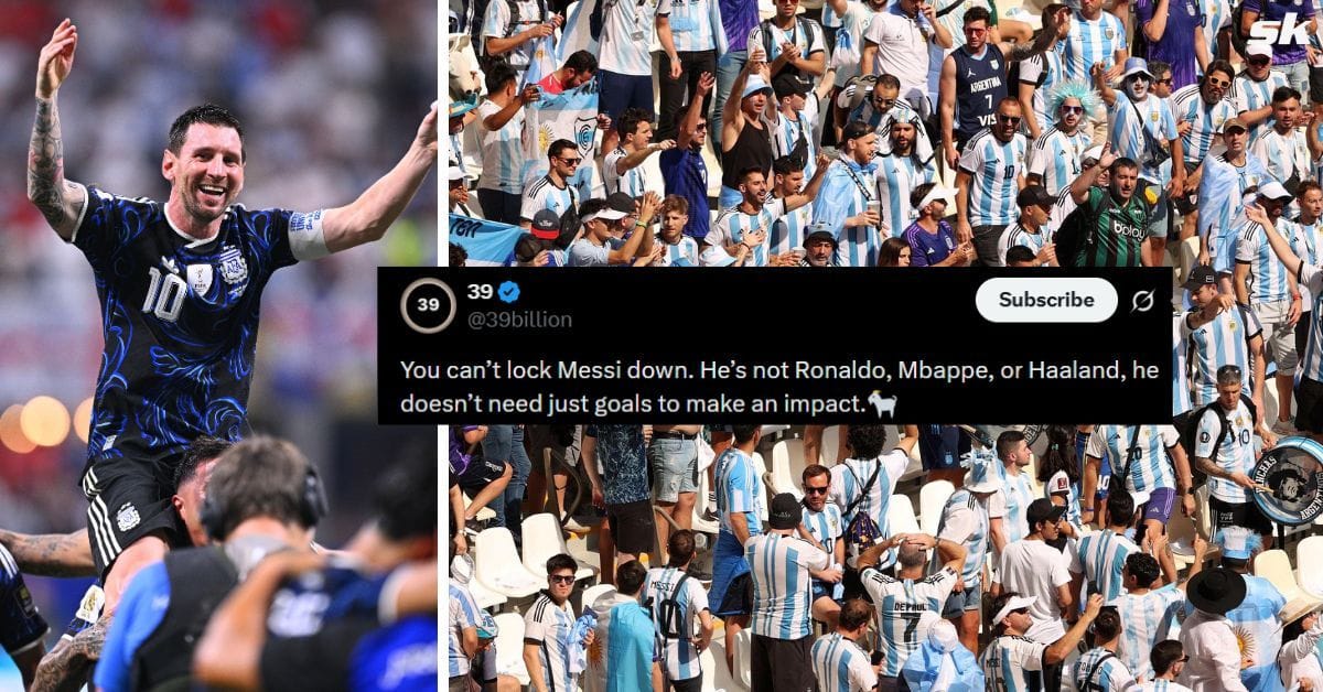 "He’s not Ronaldo, Mbappe, or Haaland", "Greatest athlete of all time" - Fans hail Lionel Messi as he 'carries' Argentina into FIFA World Cup final