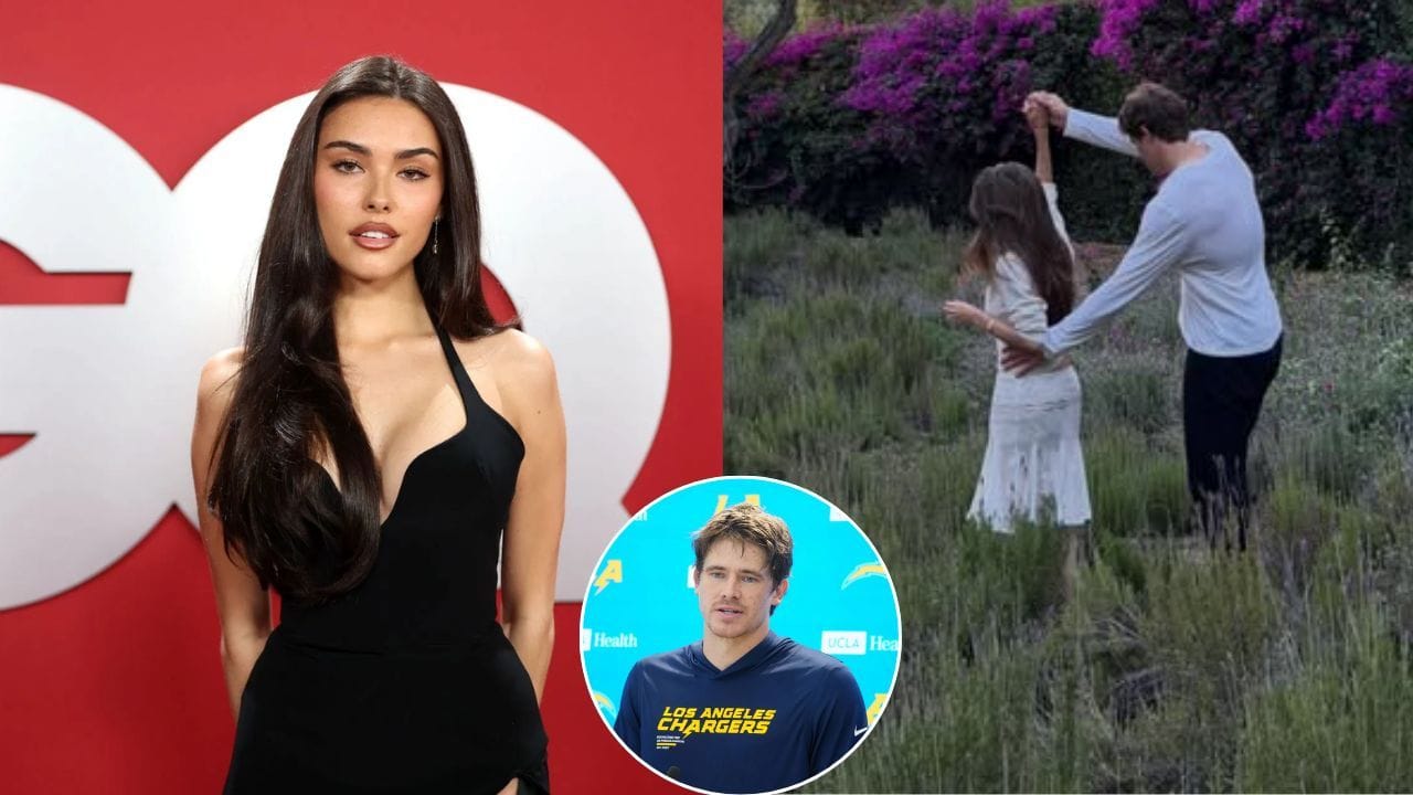 “Meet my fiancé”: Madison Beer announces engagement to Justin Herbert as Chargers QB gets down on one knee to propose 'Locket' singer