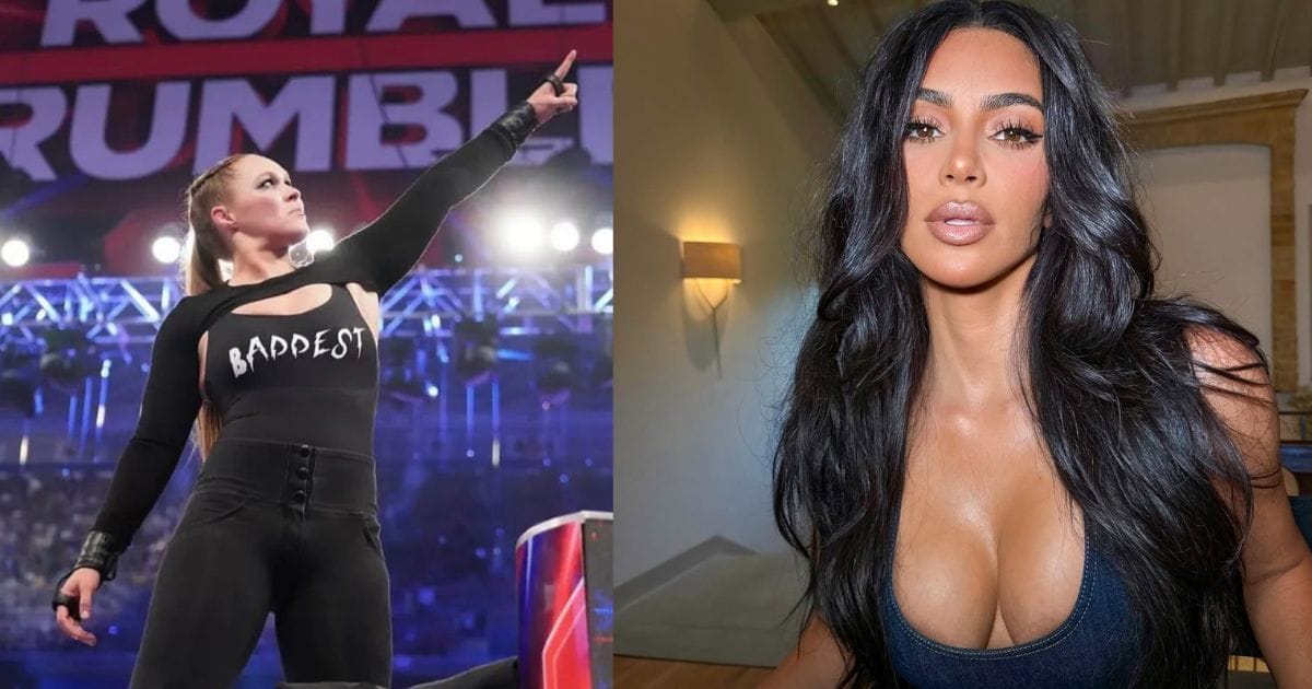 "She made a s*x video with some guy" - When former WWE star Ronda Rousey took non-PG shots at Kim Kardashian