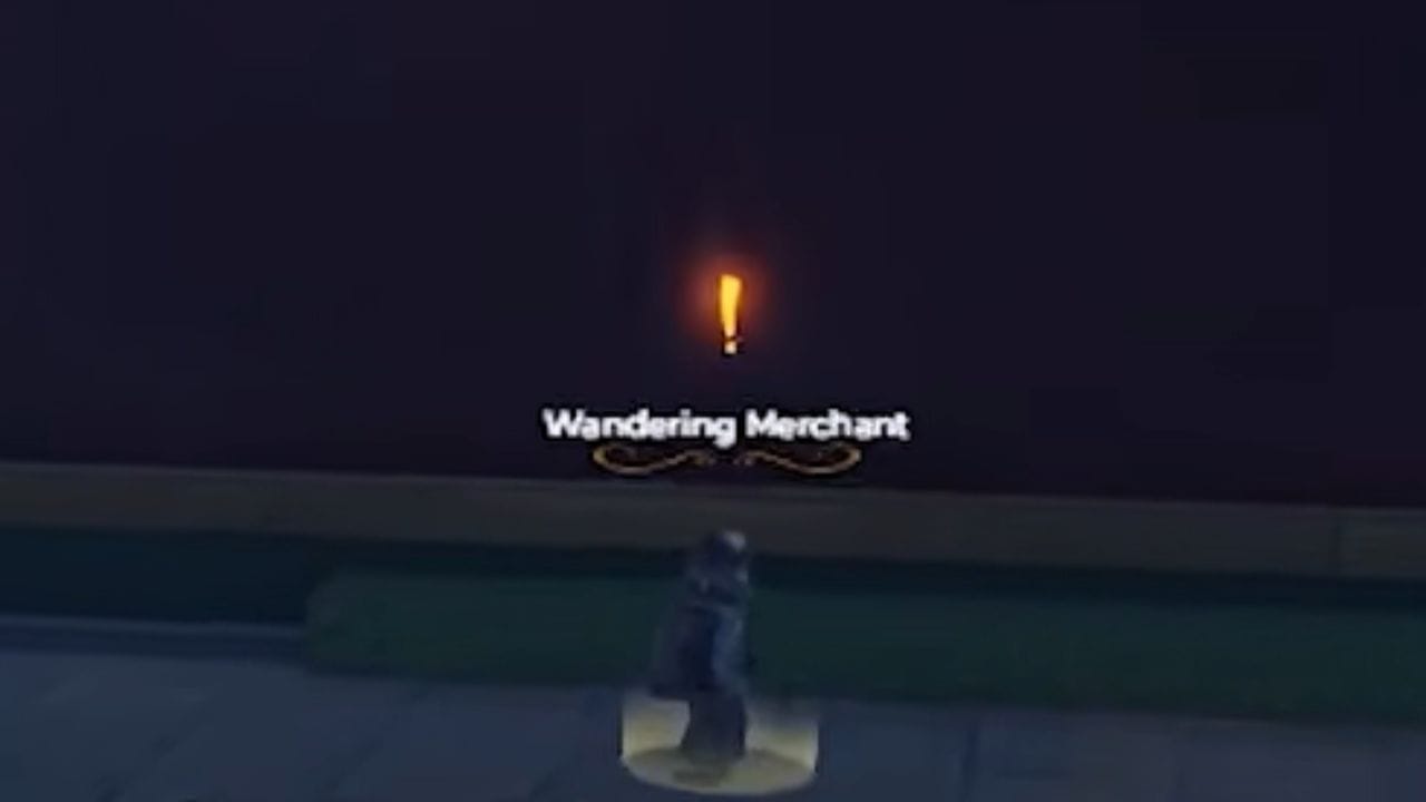 O comerciante errante (imagem via Roblox)