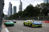 Ryan Blaney (12) and Todd Gilliland (34) - NASCAR Grant Park 165. Source: Getty