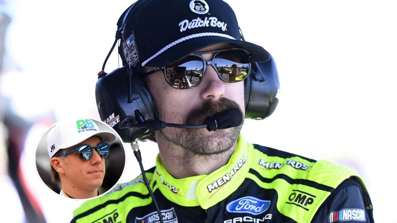 “D*mb motherf***er”: Ryan Blaney bashes John Hunter Nemechek on radio for wrecking him at Brickyard 400