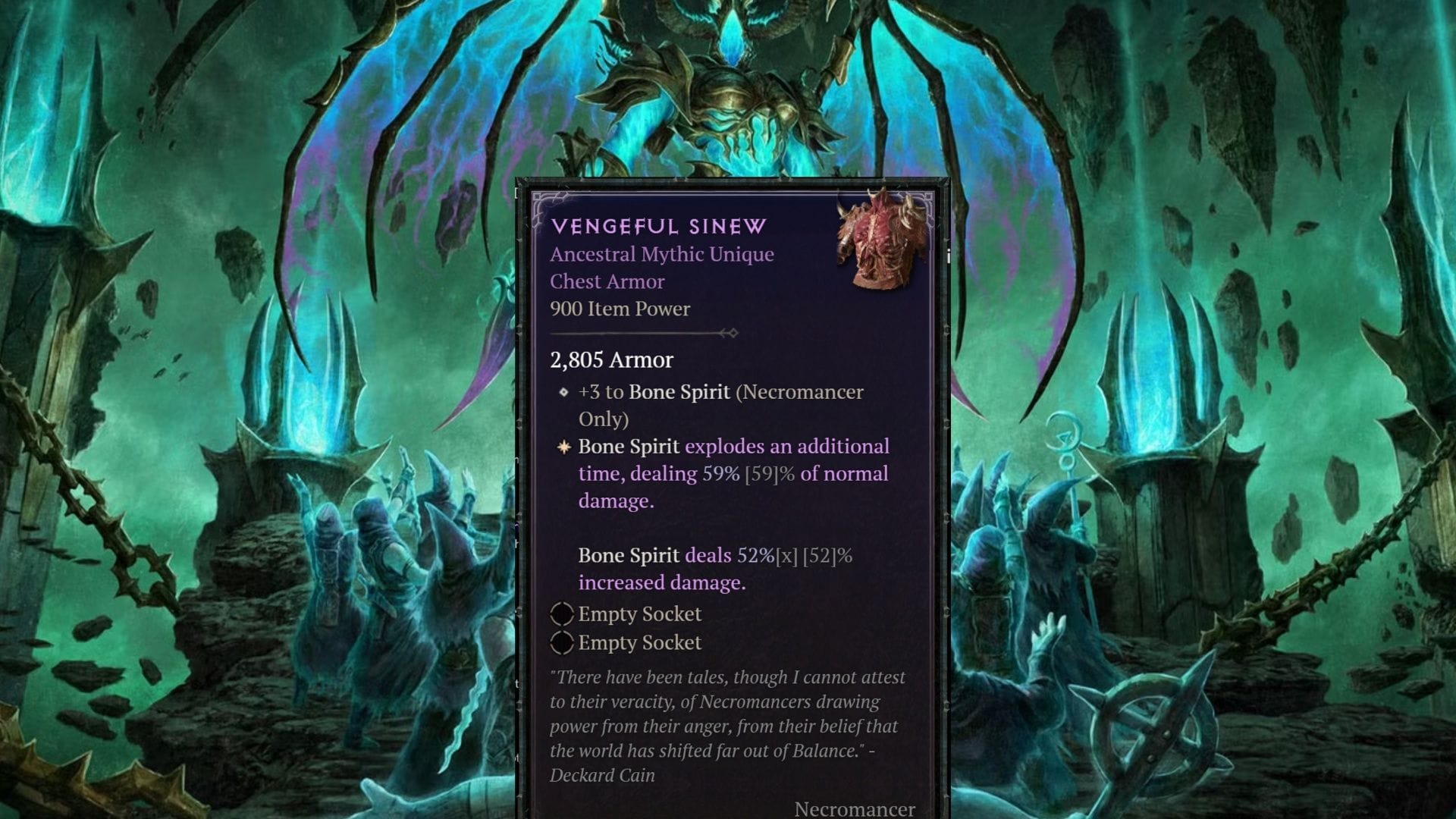 As compilações do Bone Spirit querem todo aquele dano extra (Imagem via Blizzard Entertainment)