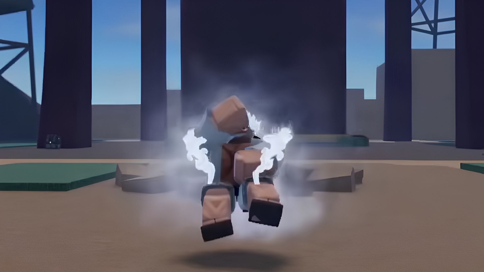 Transformação de Gum Fruit Gear 5 (Imagem via Roblox || YouTuber/@builderboytvofficial)