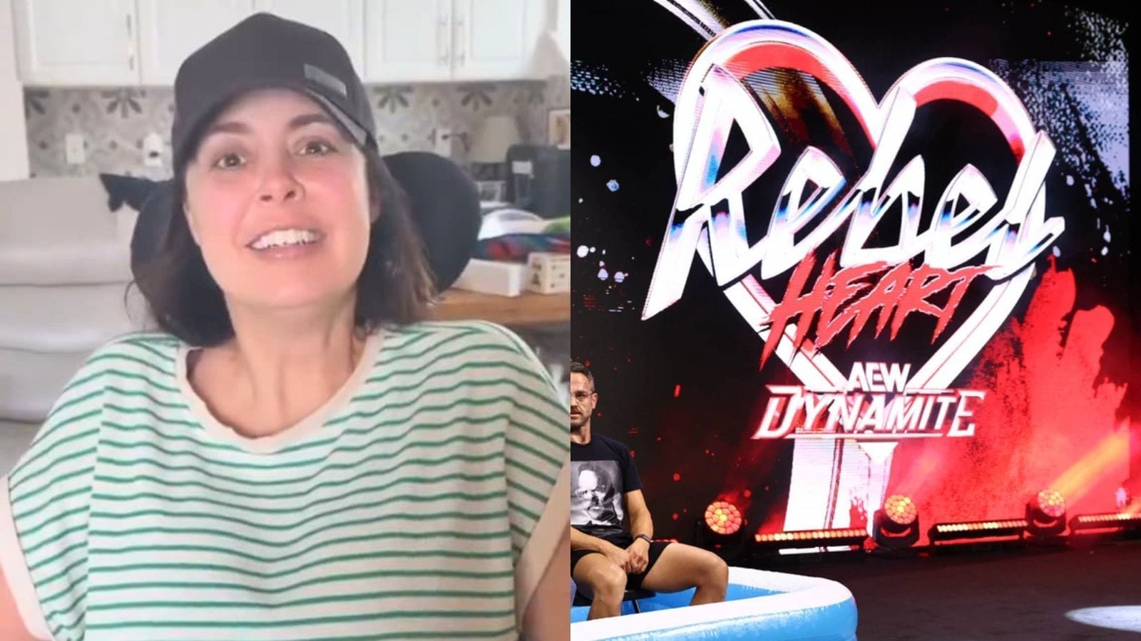 Rebel Tanea reacts to heartwarming gesture from multiple AEW stars on Collision