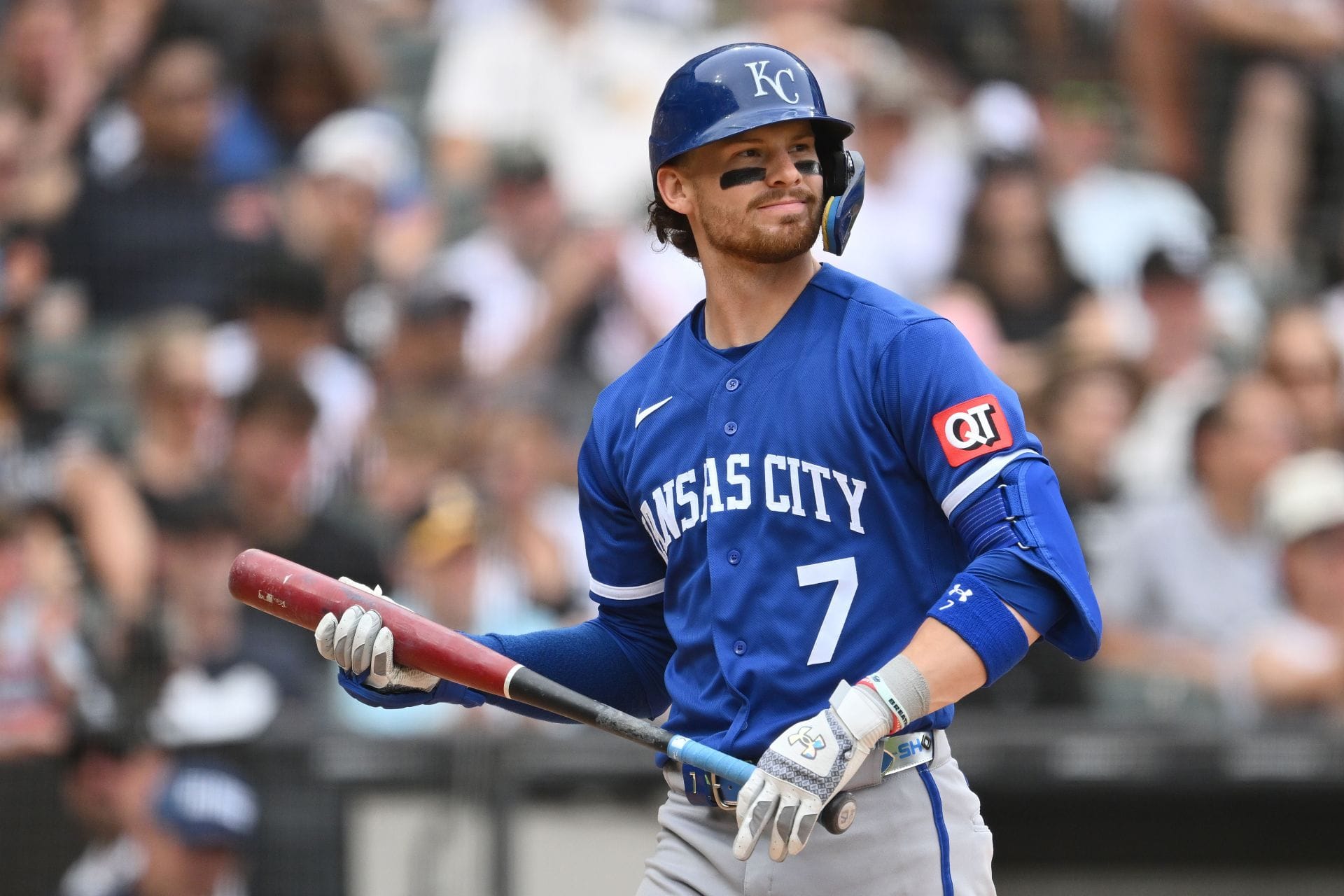 MLB: Bobby Witt Jr. em ação pelo Kansas City Royals - Fonte: Getty
