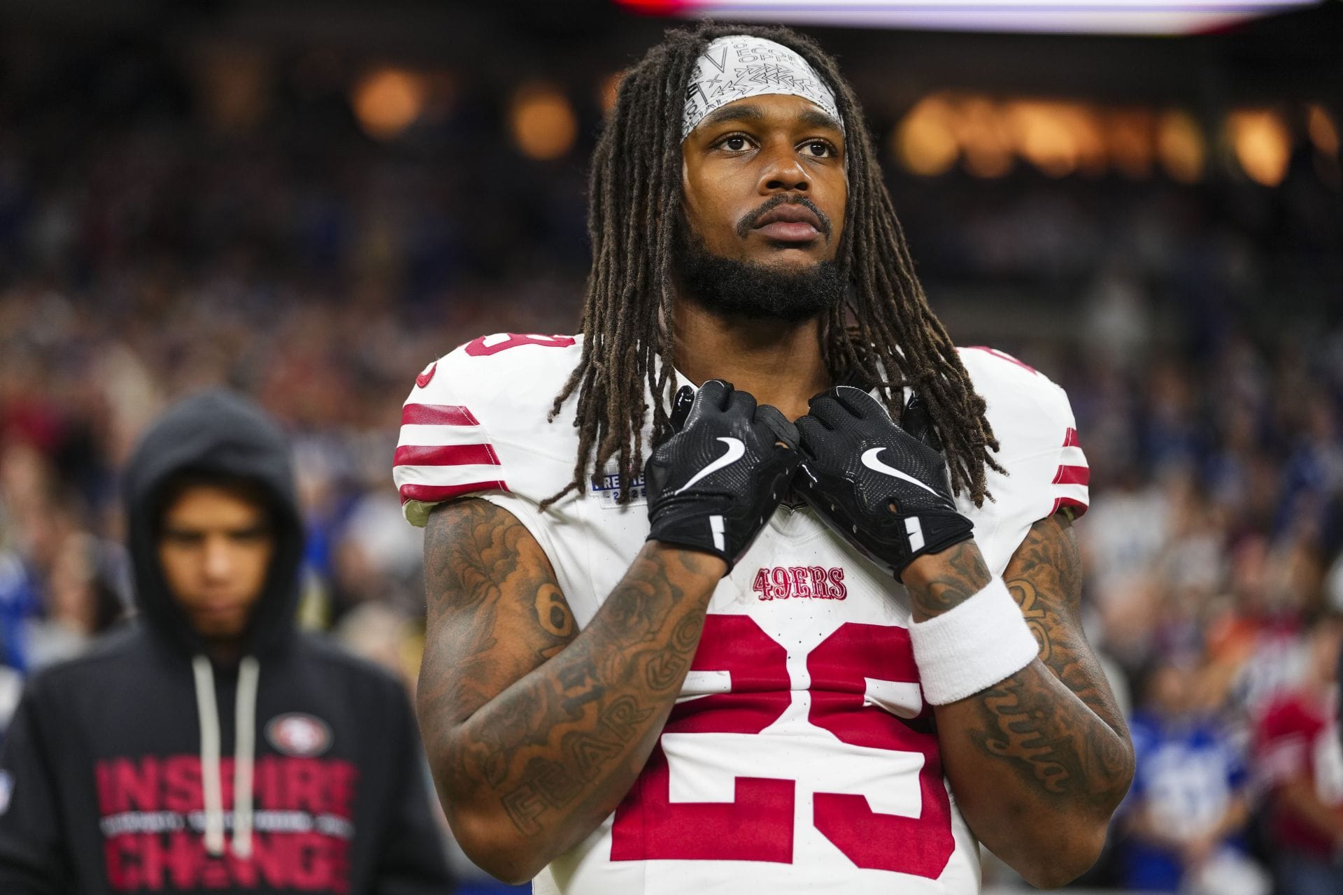 49ers insider sounds alarm for Jordan James' role as Christian McCaffrey's backup after 2026 3rd round pick RB receives buzz